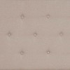Flash Furniture Roxbury Tufted Upholstered Platform Bed with 10 Inch CertiPUR-US Certified Foam and Pocket Spring Mattress - 3 of 4