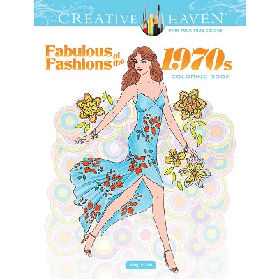 Creative Haven Fabulous Fashions Of The 1980s Coloring Book - (adult Coloring  Books: Fashion) By Ming-ju Sun (paperback) : Target