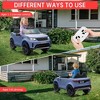 Garvee 12V Kids Electric Ride-On Car with Remote – Land Rover Licensed Toy Vehicle with LED Lights, Music, Seatbelt & Dual Motors - 4 of 4