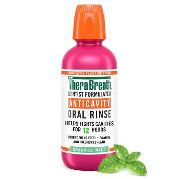 TheraBreath Anticavity Fluoride Oral Rinse - 16 fl oz