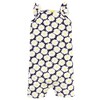 Hudson Baby Infant Girl Cotton Rompers, Daisy - 3 of 4