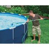 Intex Swimming Pool Kit w/ Vacuum Skimmer, Pole, & Debris Round Cover Tarp - 2 of 4