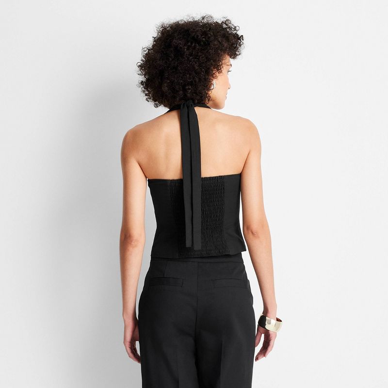 Women's Tie Neck Halter Top - Future Collective™ with Jenee Naylor, 2 of 7