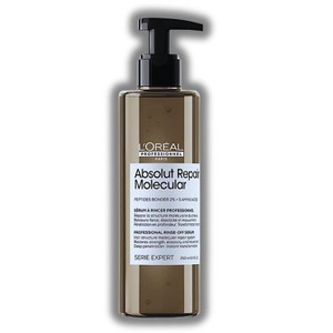 L'Oreal Serie Expert Absolut Repair Molecular Rinse-Off Serum | Loreal Absolute Hair Molecule Repair | Repairs, Smooth & Protects Hair (8.4 oz) - 1 of 3