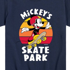 Boys' - Disney - Skater Mickey Short Sleeve Graphic T-Shirt - 1 of 4