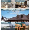 Chimney Cap, Outside Roof Rain Cap,Stainless Steel Fireplace Exhaust Cap, Exterior Stove Pipe Cap, Easy Installation, Adjustable Roof Cap for Vent - 4 of 4