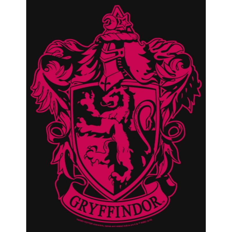 Girl's Harry Potter Gryffindor House Crest T-Shirt, 2 of 5