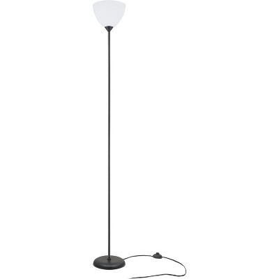 Fine Art Lighting Torchiere Floor Lamp, Matte Black
