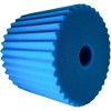 Nispira EC-Blue20 Central Vacuum Foam Replacement filter Compatible with Electrolux Centralux | Blue Scalloped Foam Filter | 1 Pack - 2 of 4