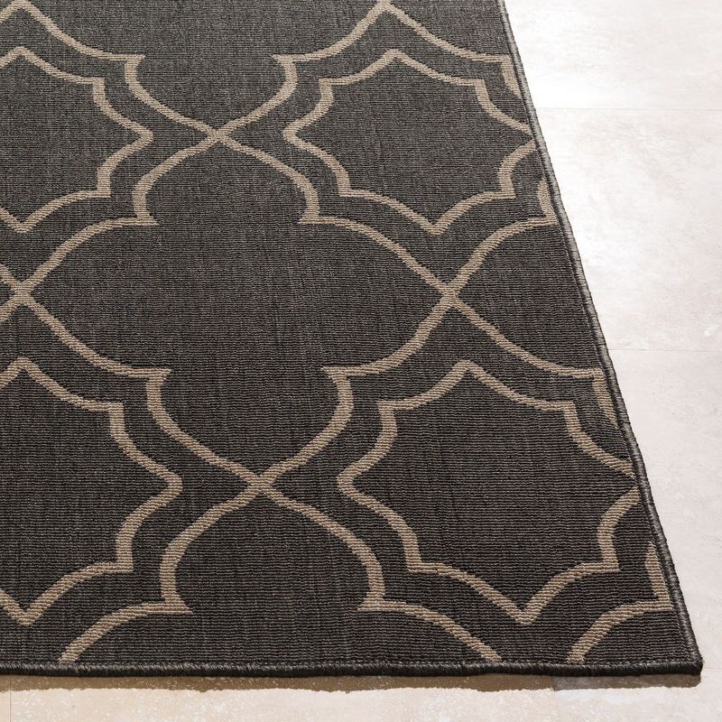 Mark & Day Liam Woven Indoor and Outdoor Area Rugs Black, 3 of 9