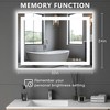 FONTOI Bathroom Mirror Vanity Mirror with Anti Fog Function Dual Source and Modern Design for Bathroom Vanity, White - 2 of 4