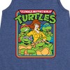 - Teenage Mutant Ninja Turtles - Retro Group April Graphic Sleeveless Aline Dress - 2 of 4