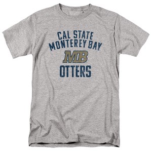 Men's California State University Monterey Bay Official Otters Logo T-Shirt - 1 of 4