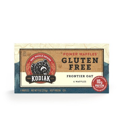 Kodiak Cakes Frozen Gluten Free Frontier Oat Waffle - 10.72oz