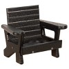 JCS Wildlife Mini White Adirondack Chair Candle or Drink Holder, Lake Life - 2 of 4