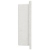 VidaXL Shower Niche Matt White 16.1"x14.2"x3.9" - 3 of 4