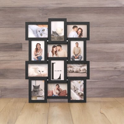 Set of 12 Collage Picture Frames, 4x6 for Wall Decor - Create a Stunning Family Gallery Display