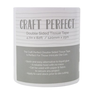 Craft Perfect Adhesive Double-sided Tissue Tape 4.7x82' : Target