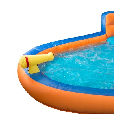Multi-Color Inflatable Slide and Bounce Water Park