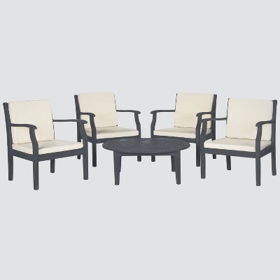 Anaheim 5-Piece Coffee Set - Gray - Safavieh