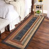 Modern Geometric Pattern Carpet,Washable Indoor Rugs,Non-Slip Non-Linting Long Runner Rugs,Low Pile Soft Home Decor,Living Room,Bedroom,Kitchen - 2 of 4