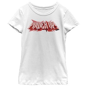 Girl's Power Rangers Power Up Motto T-Shirt - 1 of 4