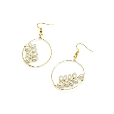 Alegria Accessories Flourish gold earrings
