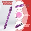 Unique Bargains 2BA Thread Aluminum Dart Shafts with Rubber Rings for Steel Tip 12 Pcs - 3 of 4