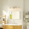 Rectangular Aluminum Framed Wall Bathroom Vanity Mirror - 3 of 4