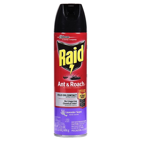 Raid Ant & Roach Killer 26, Lavender Scent, 17.5oz : Target