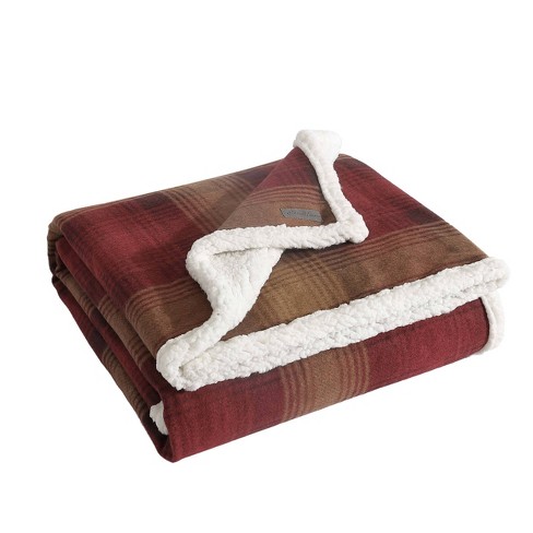 Eddie bauer nordic plaid throw new arrivals