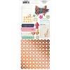 BoBunny Beautiful Things Cardstock Stickers with Copper Foil, 125pcs - 2 of 4