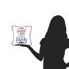 C&F Home 10" x 10" Sweet Land of Liberty 4th of July Patriotic Embroidered Square Accent Small Petite Throw Pillow - 4 of 4