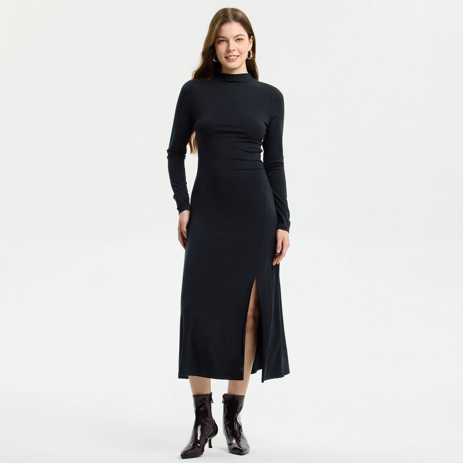 Women's Long Sleeve Midi Dress - A New Day™