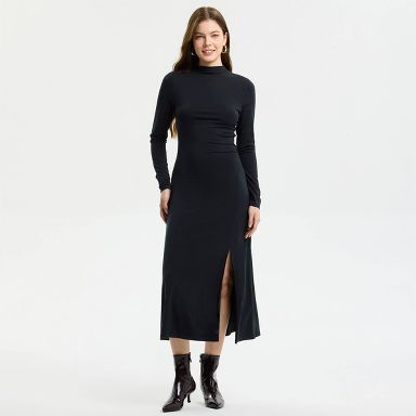 target a new day long sleeve dress Women's Long Sleeve Midi Dress