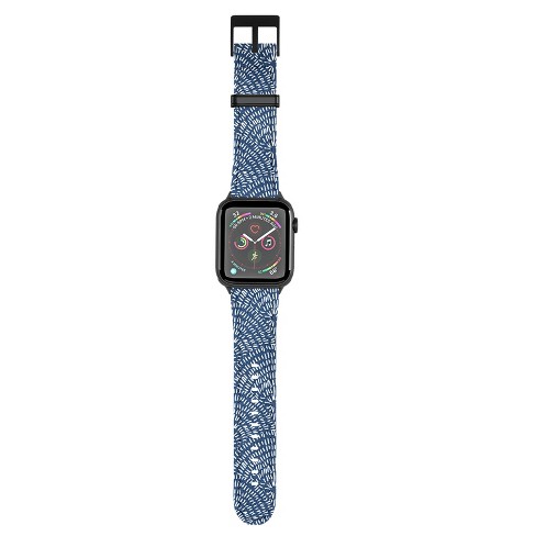 Camilla Foss Circles In Blue III Apple Watch Band - Society6 - image 1 of 3