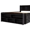 PAGED Twin Size Storage Bed Modern Pine Bed Frame with 2 Drawers and Headboard for Bedroom, Easy Assembly - 4 of 4