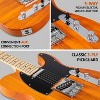 LyxPro 39" Telecaster Solid Body Beginner Electric Guitar - image 4 of 4