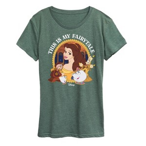 Women's - Disney Princess - Belle This Is My Fairytale Short Sleeve Graphic T-Shirt - 1 of 4