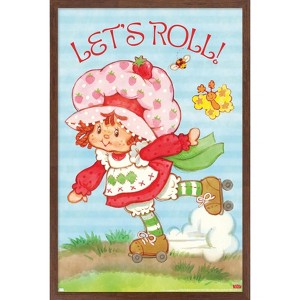 Trends International The World of Strawberry Shortcake - Skate Framed Wall Poster Prints - 1 of 4