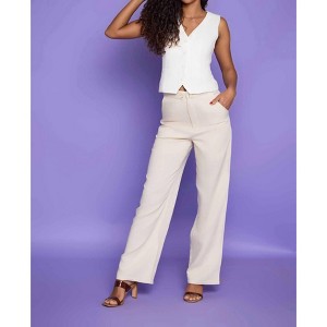 Women's Berma High Rise Trouser - CRESCENT - 1 of 3