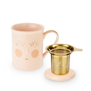Pinky Up Annette Ceramic Tea Mug, 12 oz - 1 of 4
