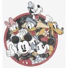 Women's Mickey & Friends Retro Group Shot T-Shirt - 2 of 4