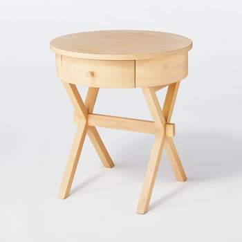 Wasatch Side Table with Drawer Light Natural - Threshold™ designed with Studio McGee