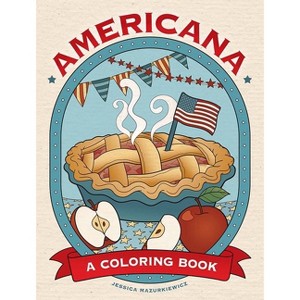 Americana: A Coloring Book - by  Jessica Mazurkiewicz (Paperback) - 1 of 1