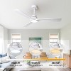 HUMHOLD 52 Inch Wood Ceiling Fan and Remote for Bedroom, Living Room - 2 of 4