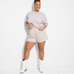 Women's Mid-Rise Dorm Shorts - Wild Fable™ - 1 of 3