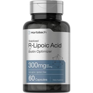 Horbaach R Lipoic Acid 300mg (RALA) | 90 Capsules - 1 of 3
