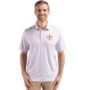 Houston Astros Cutter & Buck Pike Eco Flora Print Recycled Mens Polo - 1 of 1