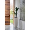 Veradek Mason Series Selena Plastic-Stone Planter Tray - White - 3 of 4